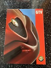 Alfa Romeo GTV Dealer Sales Brochure 