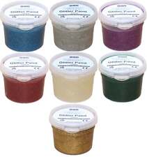 Glitter Gel Paint - 100ml Pots