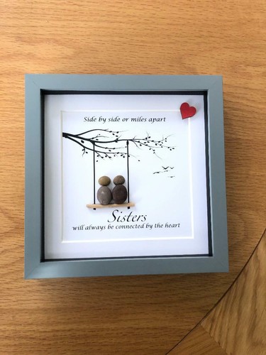 Pebble art unique gift - pebble, art.