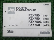 FZX750 L Parts List 1st