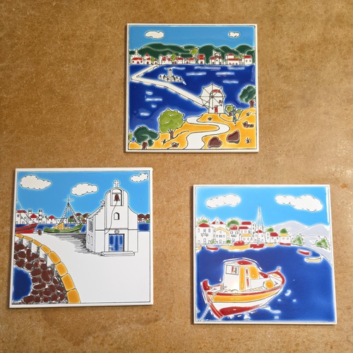 Vintage greek ceramic art - greek,