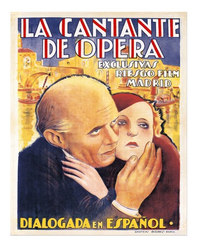 Vintage opera poster wall art - wall,