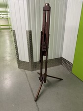 Antique Late 19th Century Beech Artists Adjustable Easel 