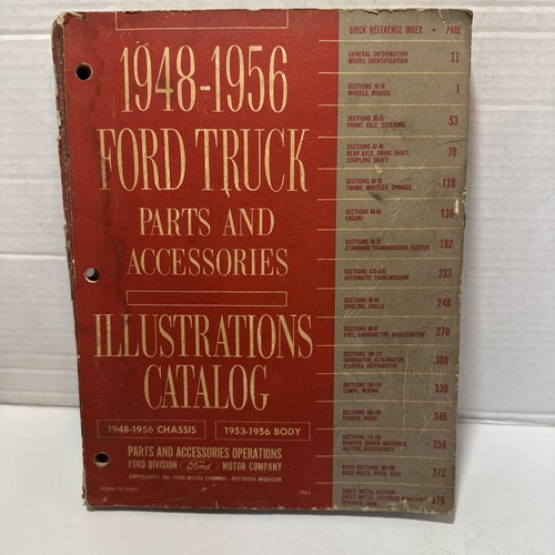 1948 1956 ford - truck, parts