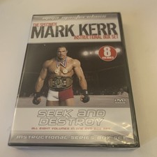 MMA. MARK KERR: Seek & Destroy -Instructional Box Set DVD new & Sealed FREEPOST 