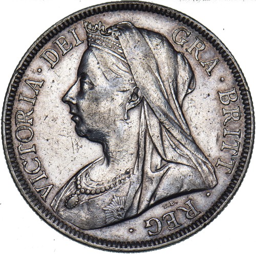 1897 halfcrown victoria - halfcrown,