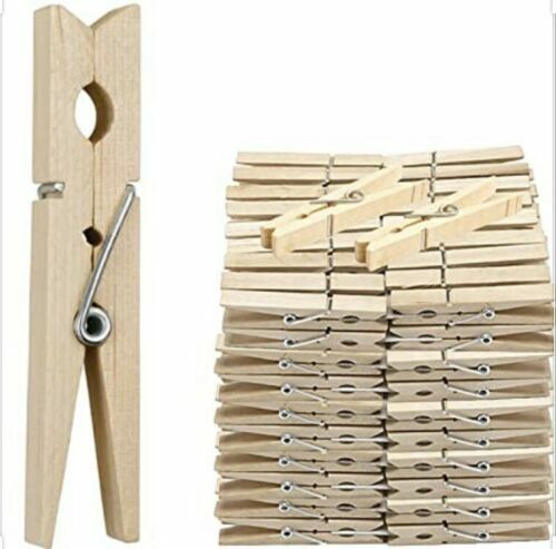 100 wooden clothes - 1-100,