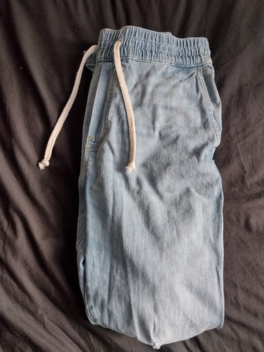 Men blue jeans - blue, with