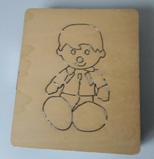 Crosscuts Wooden Die - Doll Boy (Works with Sizzix Big Shot)