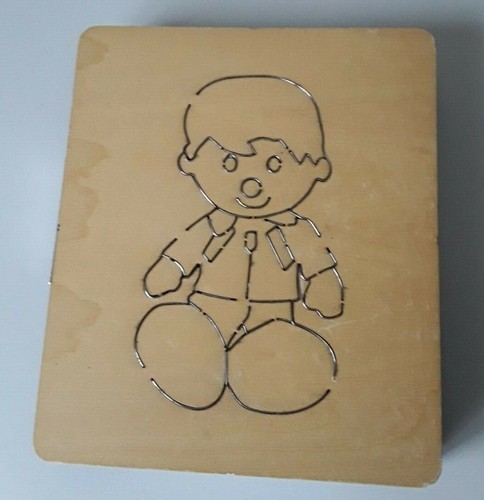Crosscuts wooden die doll - die,