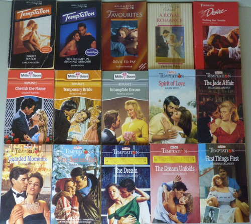 Mills and boon - 15, x