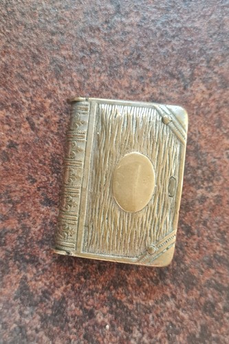 Antique book shaped - book, vesta