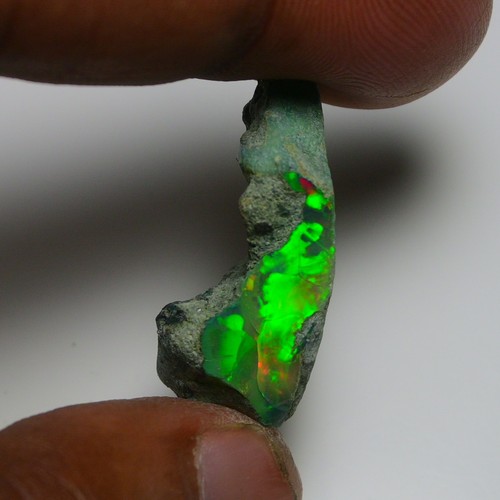 Jewelry grade black opal rough - grade,
