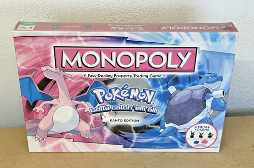 Monopoly pokemon kanto - pokemon, edition