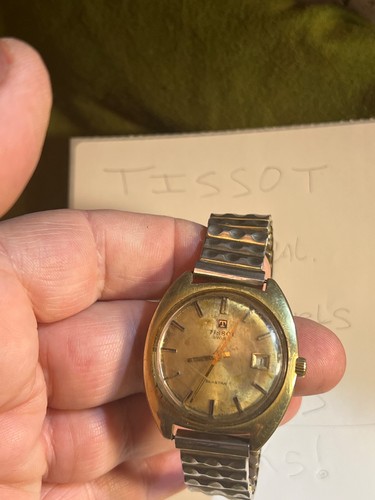 Tissot seastar windup - tissot, gold