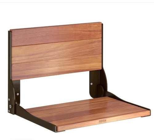 Moen wall mount shower seat - wall,