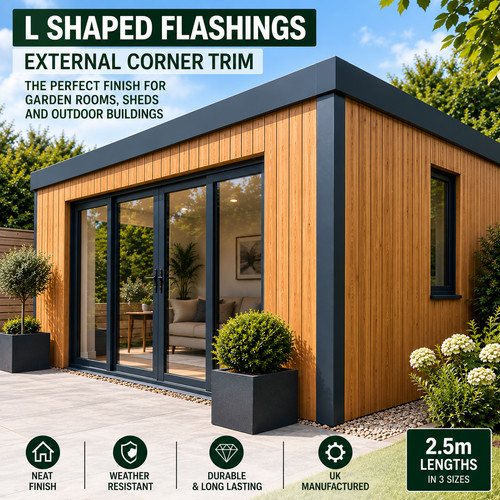 Garden room external - garden, corner