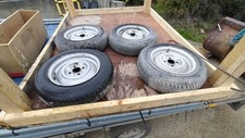 4 x Wheel & Tyre 145/80 R13 . 5J2Hx13  Caravan Trailer spare wheel
