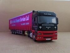 1:50 Corgi CC13412 MAN TGA XXL Curtainside - Gerry Jones Transport Newport