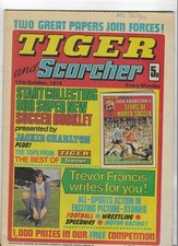 Tiger and Scorcher Comic - various issues 1974 - 1975 at £5.50 each post free