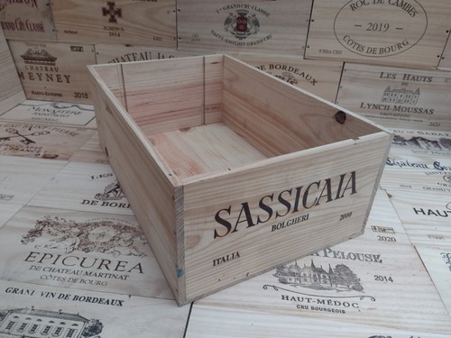 Wooden wine box - wooden,