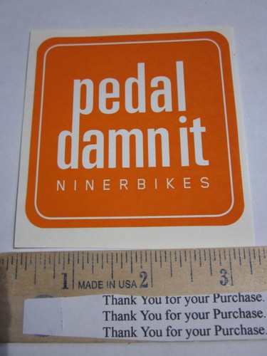 One orange pedal damn - one, 3"