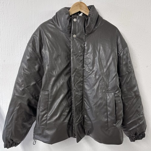 Zara faux leather padded - zara,