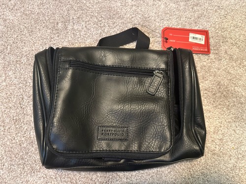 Perry ellis faux black leather - perry,