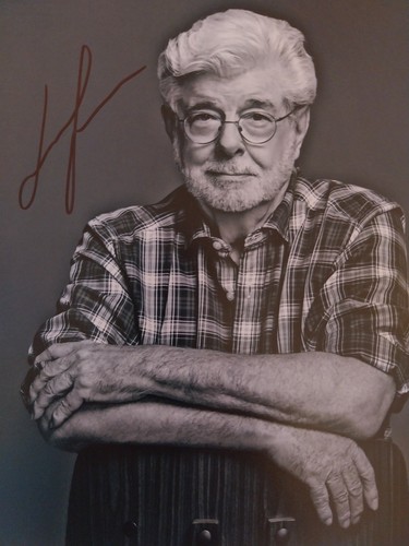 George lucas star wars signed - george,