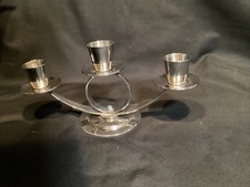 Old Hall Retro Stainless Steel Candelabra 