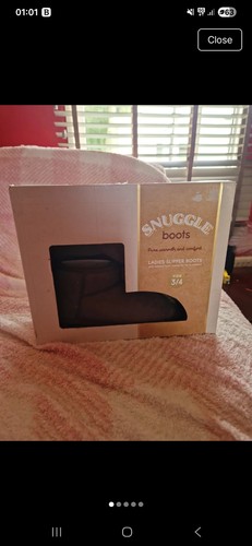 Womens snuggle boot slippers - snuggle,