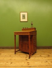 Antique Davenport with Leather