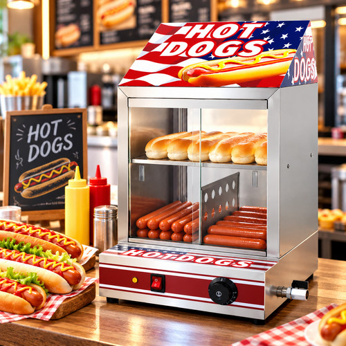 Commercial countertop hot dog - hot,