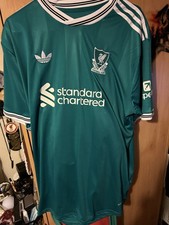 Liverpool FC Away Shirt Green