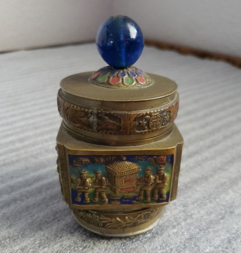 Antique chinese tea caddy - chinese,