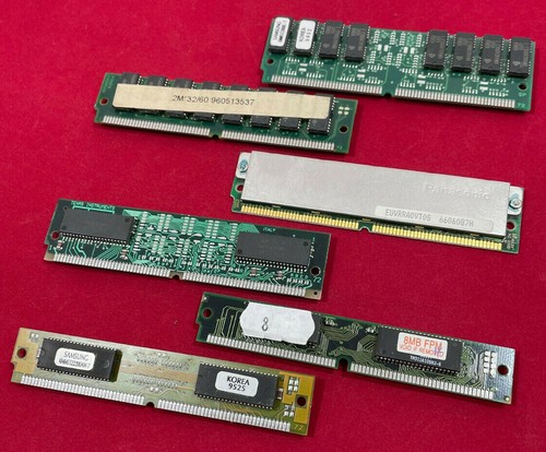 One 8mb fpm edo - 72pin, ram