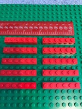 LEGO CITY BRICKS - 10 x RED 1