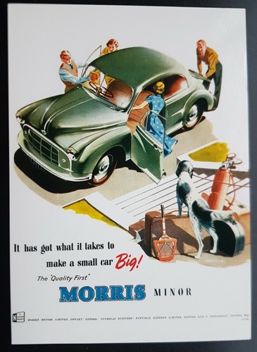 Morris minor door - no, 1954