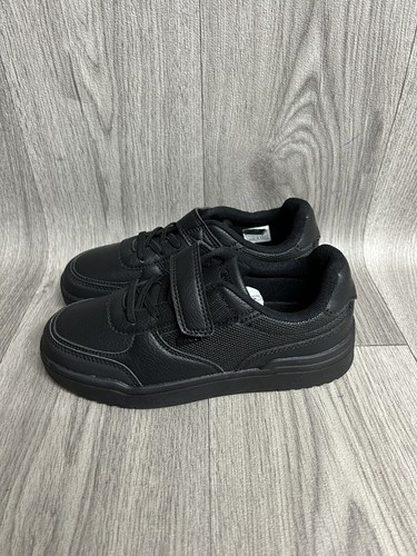 Boys deakins black leather - deakins,