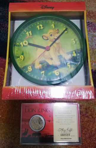 Vintage disney lion king wall