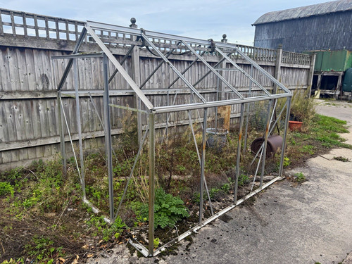 Metal frame greenhouse