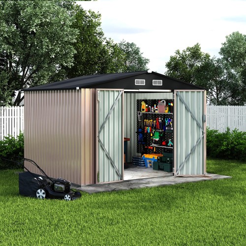 8x10 outdoor storage shed - ft,