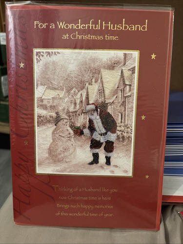 Husband christmas card - husband,, card,