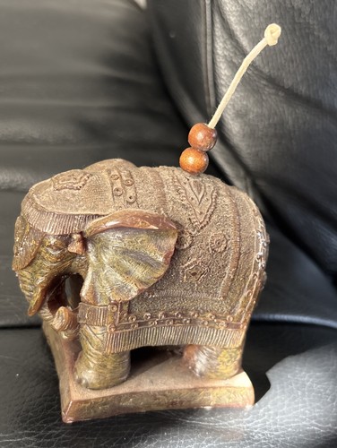 Vintage hand carved wax - hand-carved,