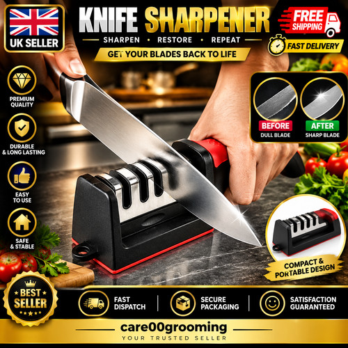Stages knife sharpening - 4,