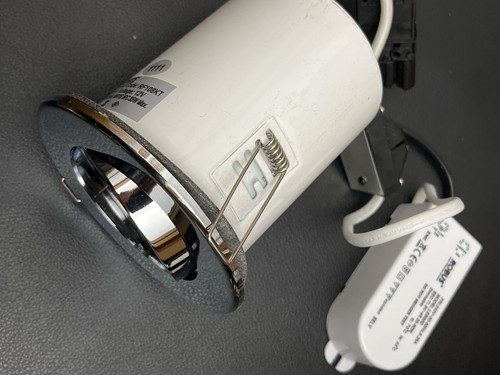 Mr16 35w fire rated chrome - mr16,