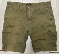 Dickies Men’s Olive Green Ripstop Cargo Shorts Tag 34