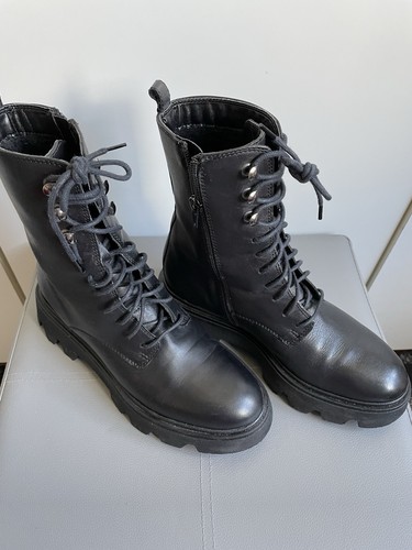 Clarks women black leather - women's,