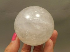 Girasol Quartz 2.5 inch Stone Sphere Crystal Ball Natural Rock #Og2