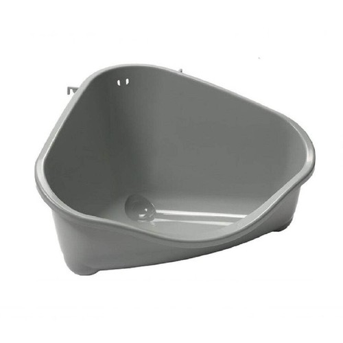 Corner litter tray small to - litter,